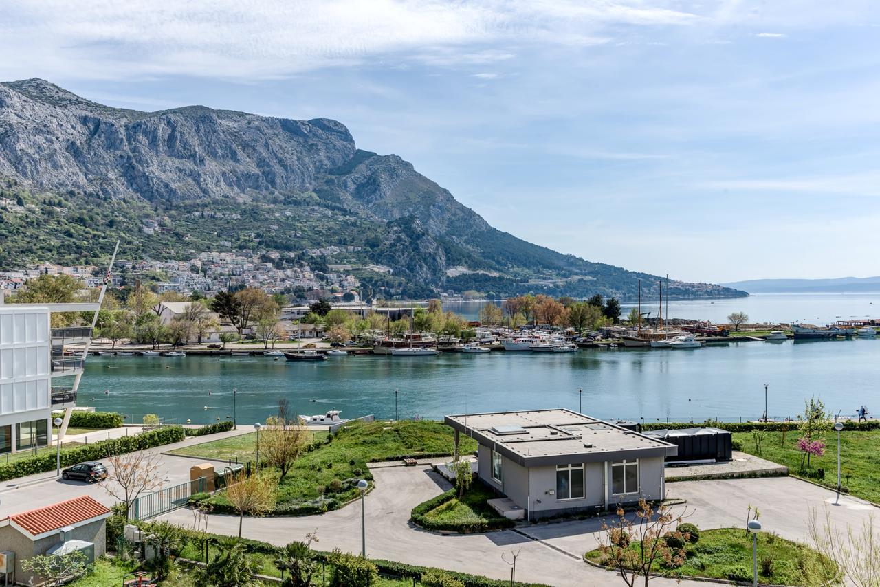 Apartment Sea View Mouth Cetina Omiš Exteriér fotografie