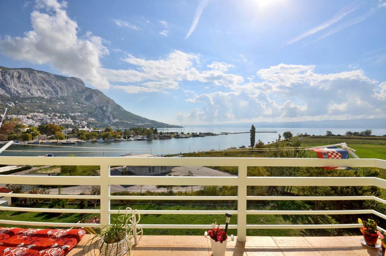 Apartment Sea View Mouth Cetina Omiš Exteriér fotografie